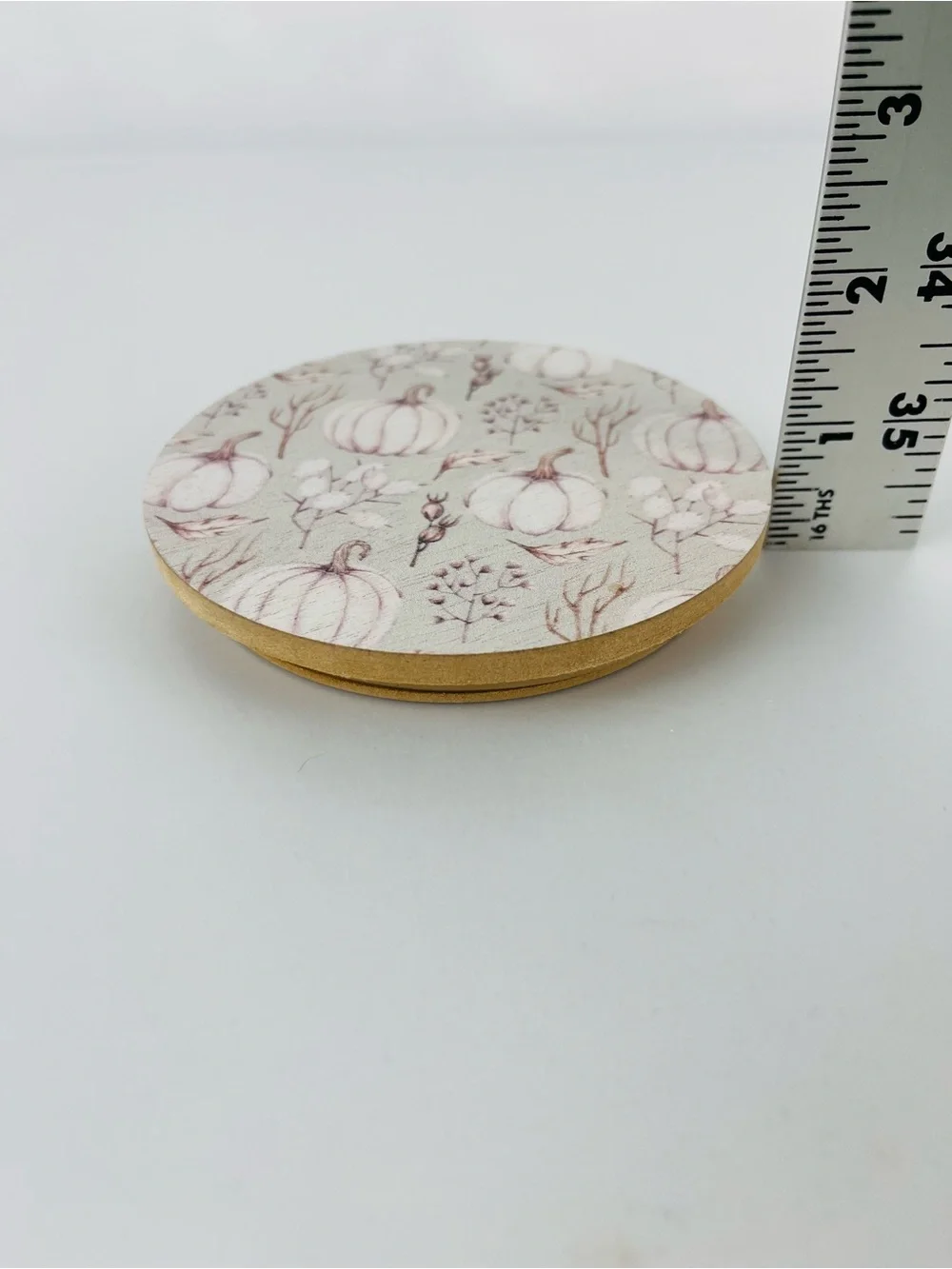 Sand + Fog Sand + Paws 2 Wick 12oz Candle Replacement Pumpkin Wood Lid Light Pin